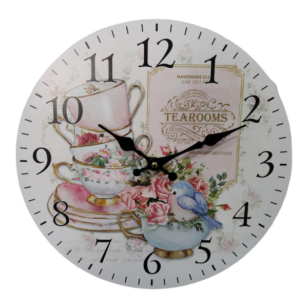 L'arte di nacchi Orologio shabby chic