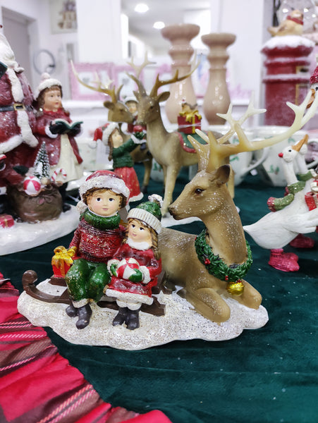 Decorazione natalizia Statuine con bambini