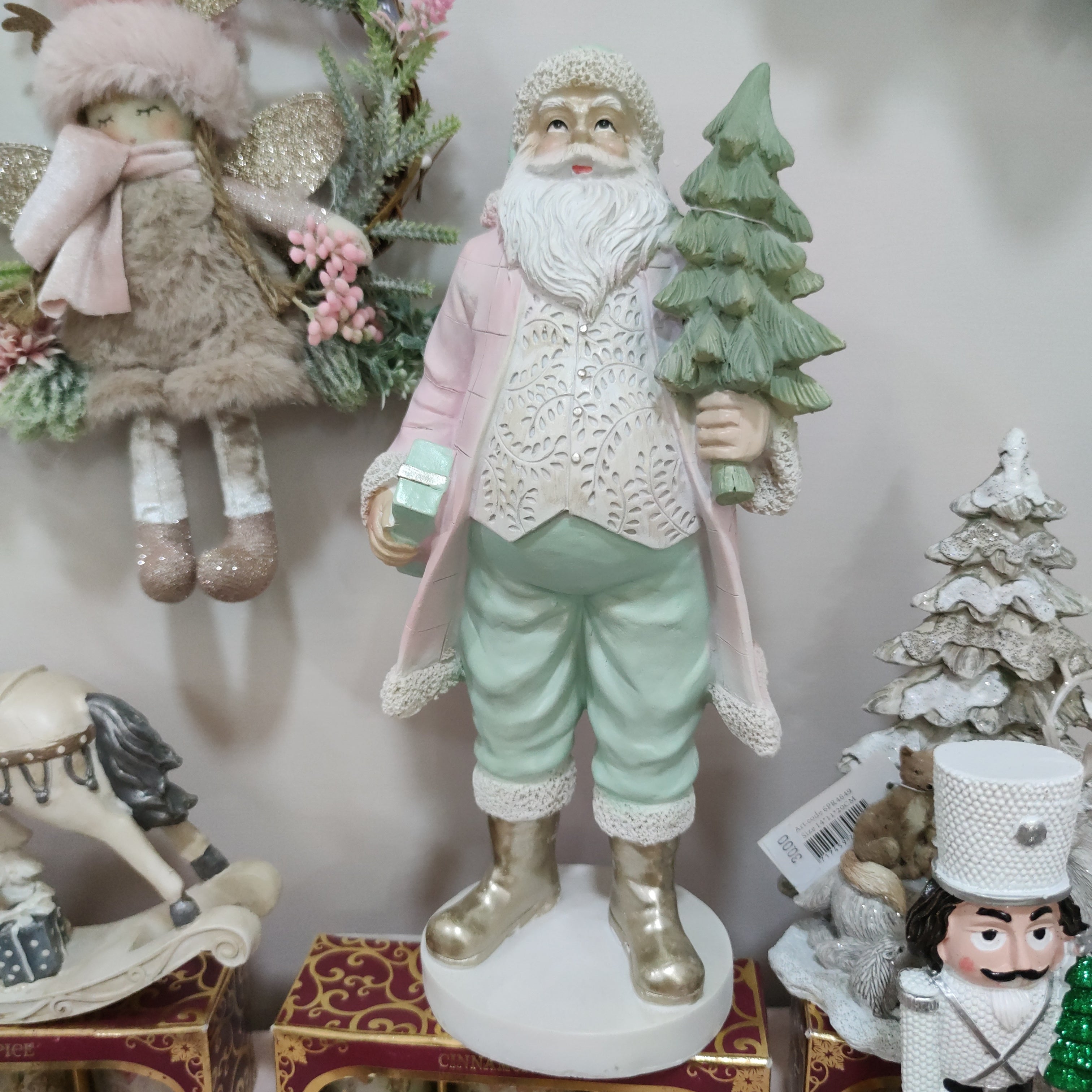 Decorazione natalizia Statuina Babbo Natale