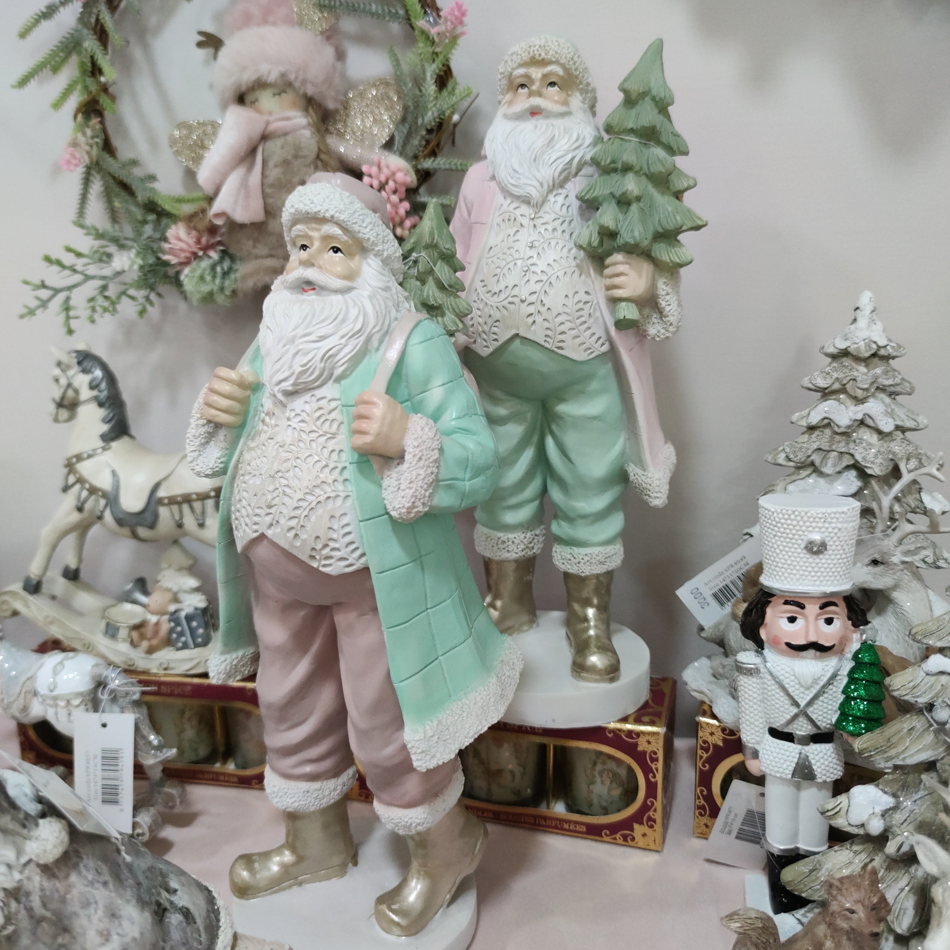 Decorazione natalizia Statuina Babbo Natale