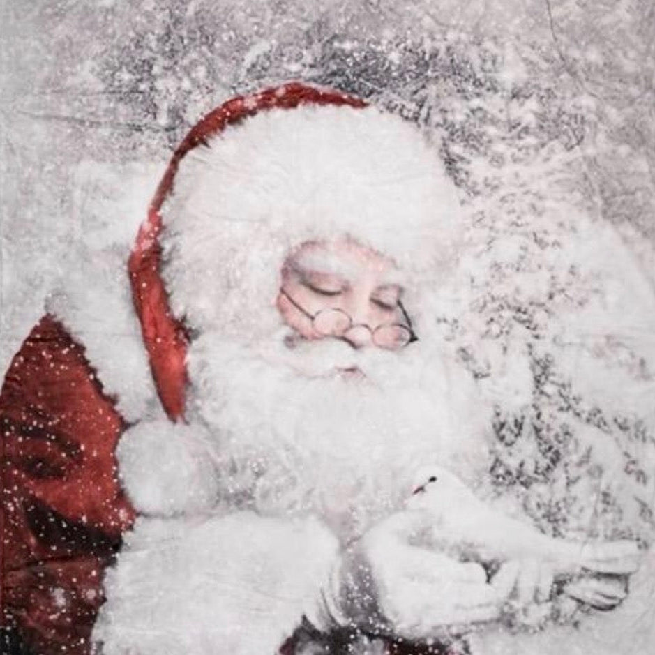 Plaid Natalizio Babbo Natale – 130x170 cm