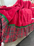 Plaid Natalizio "Royal" – Coperta Morbida 130x170 cm