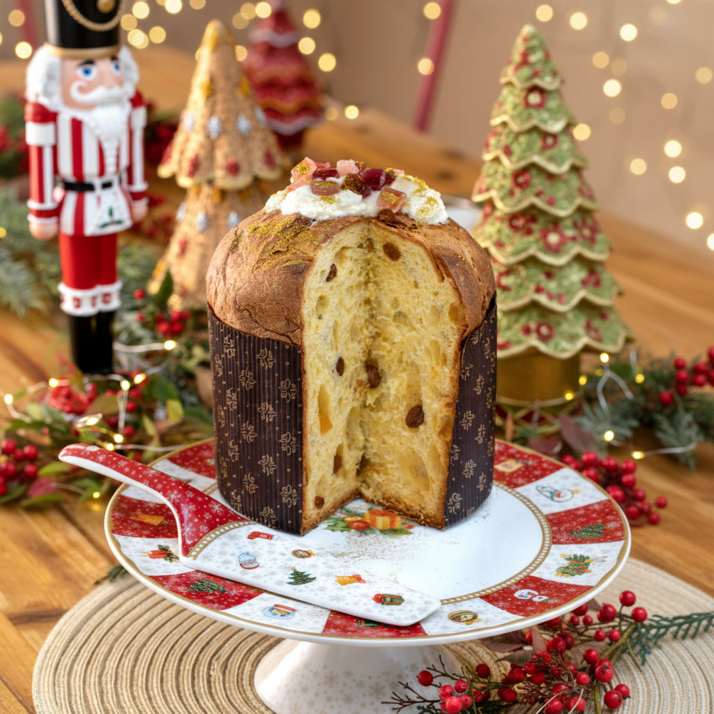 Set Ceramica Natalizio – Mug, Piatti, Alzata e Accessori Tavola
