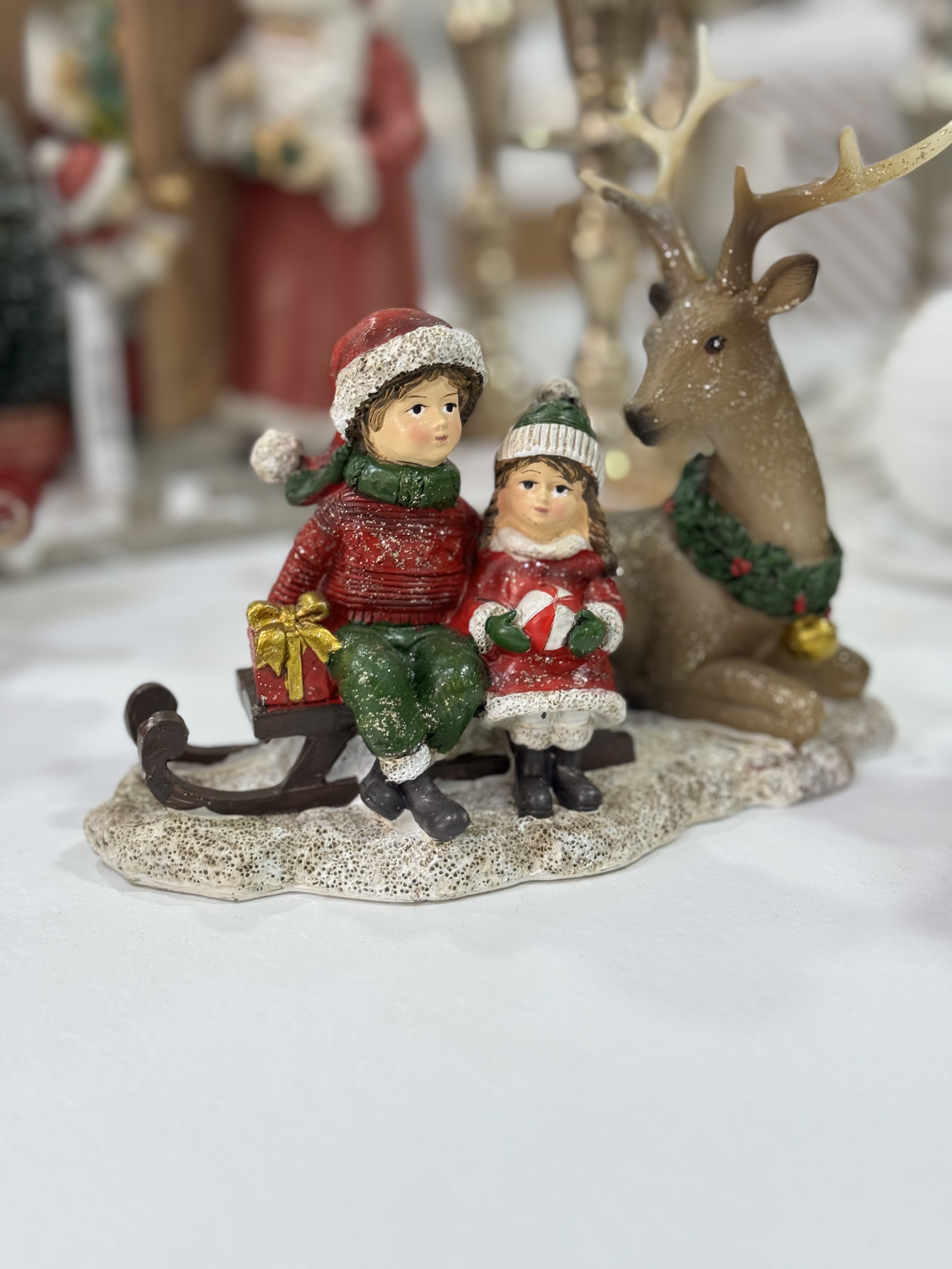 Decorazione natalizia Statuine con bambini