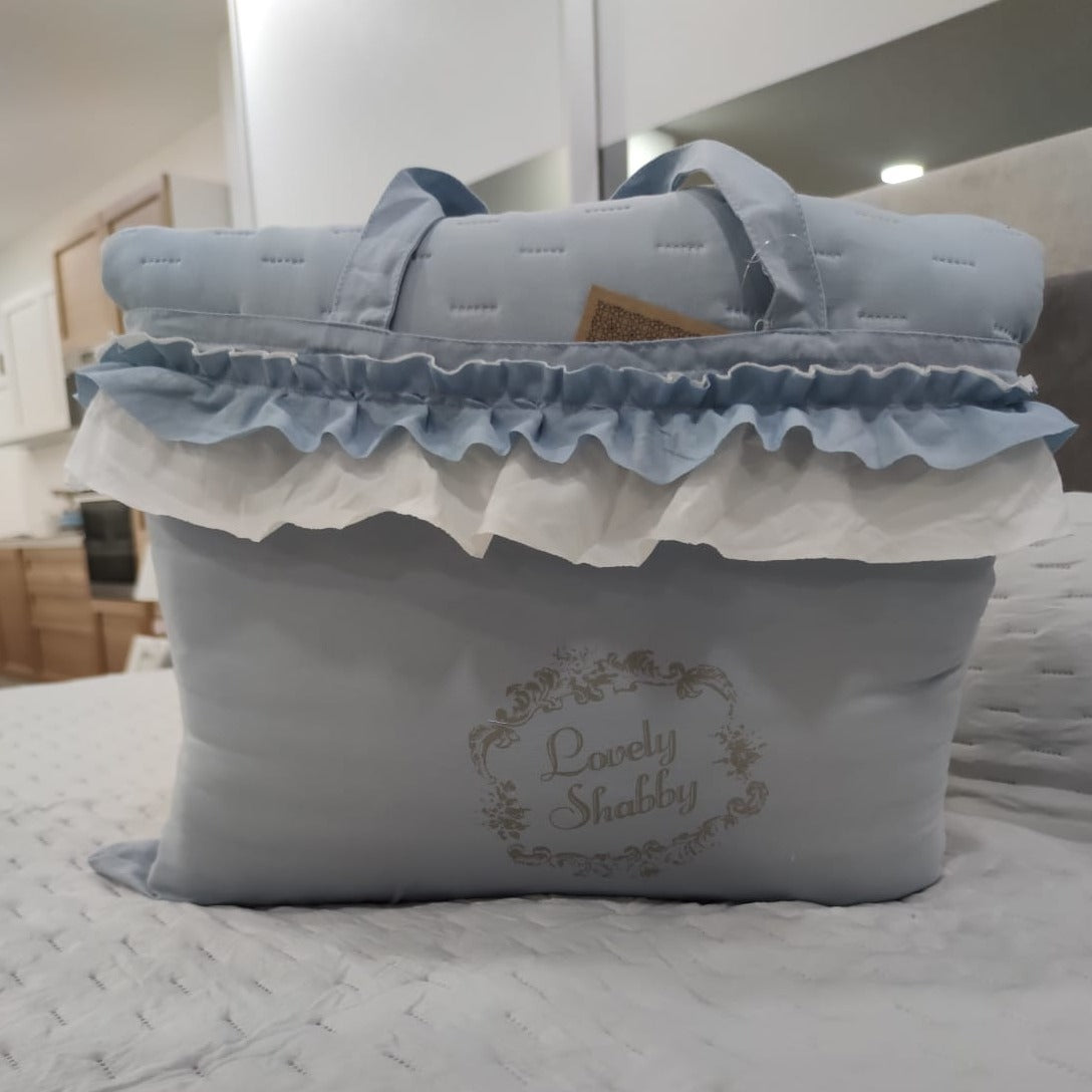 Trapuntino matrimoniale shabby chic "Rochelle"