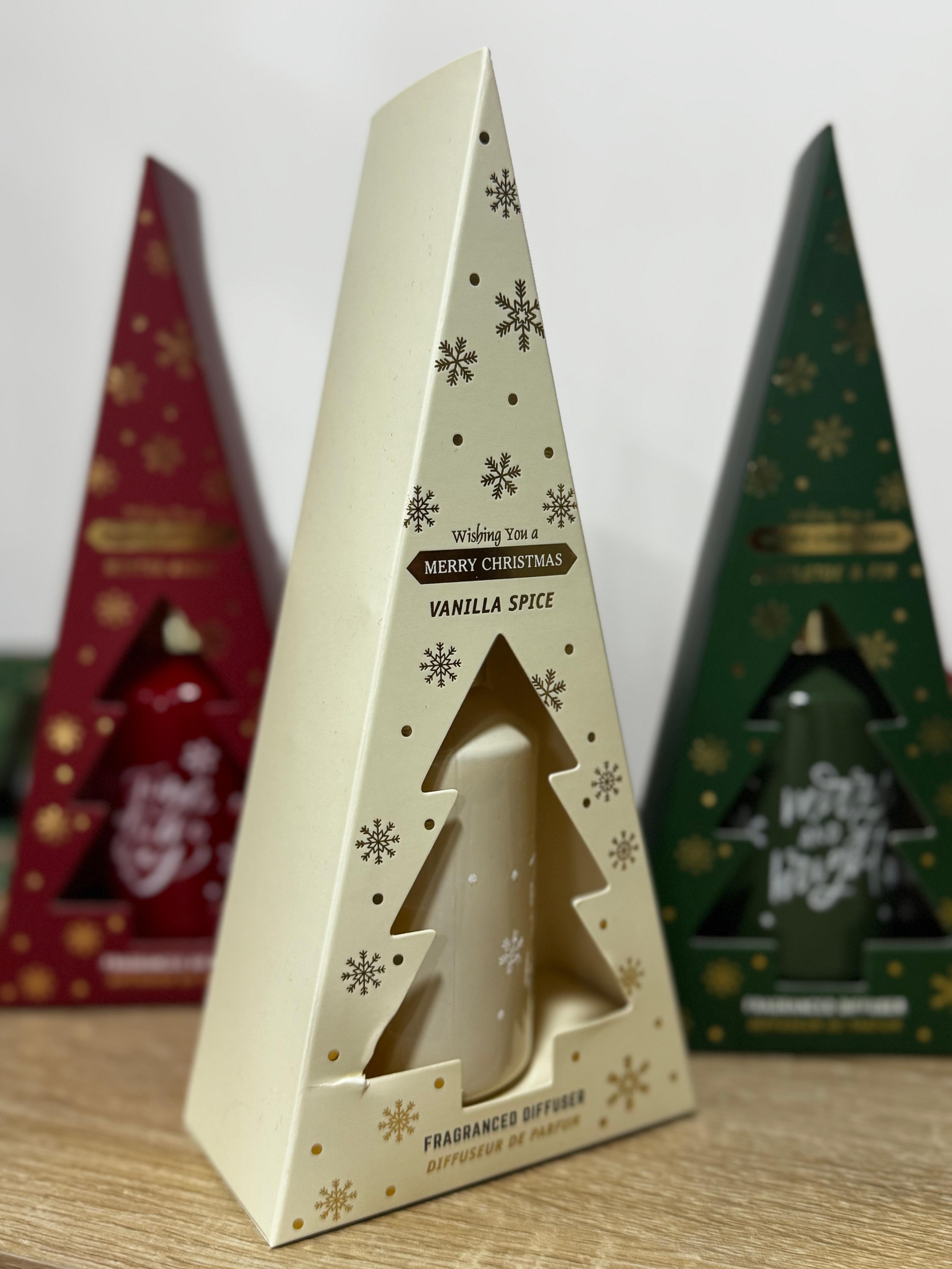 Confezione alberello Vanilla Spice e Winter Berry vista frontale