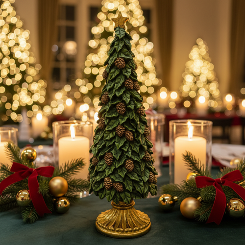 Albero di Natale in resina – singolo