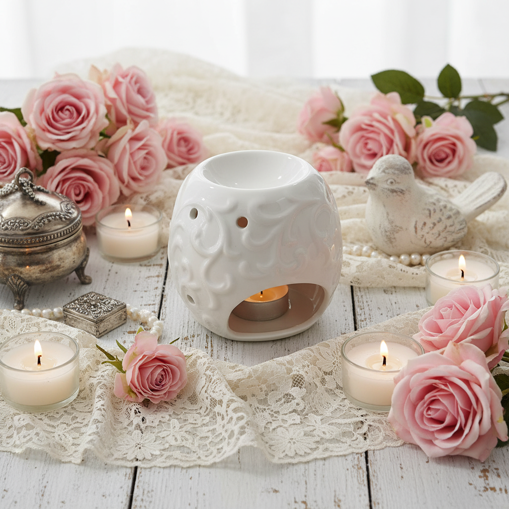 Bruciaessenze Shabby Chic - versione 2
