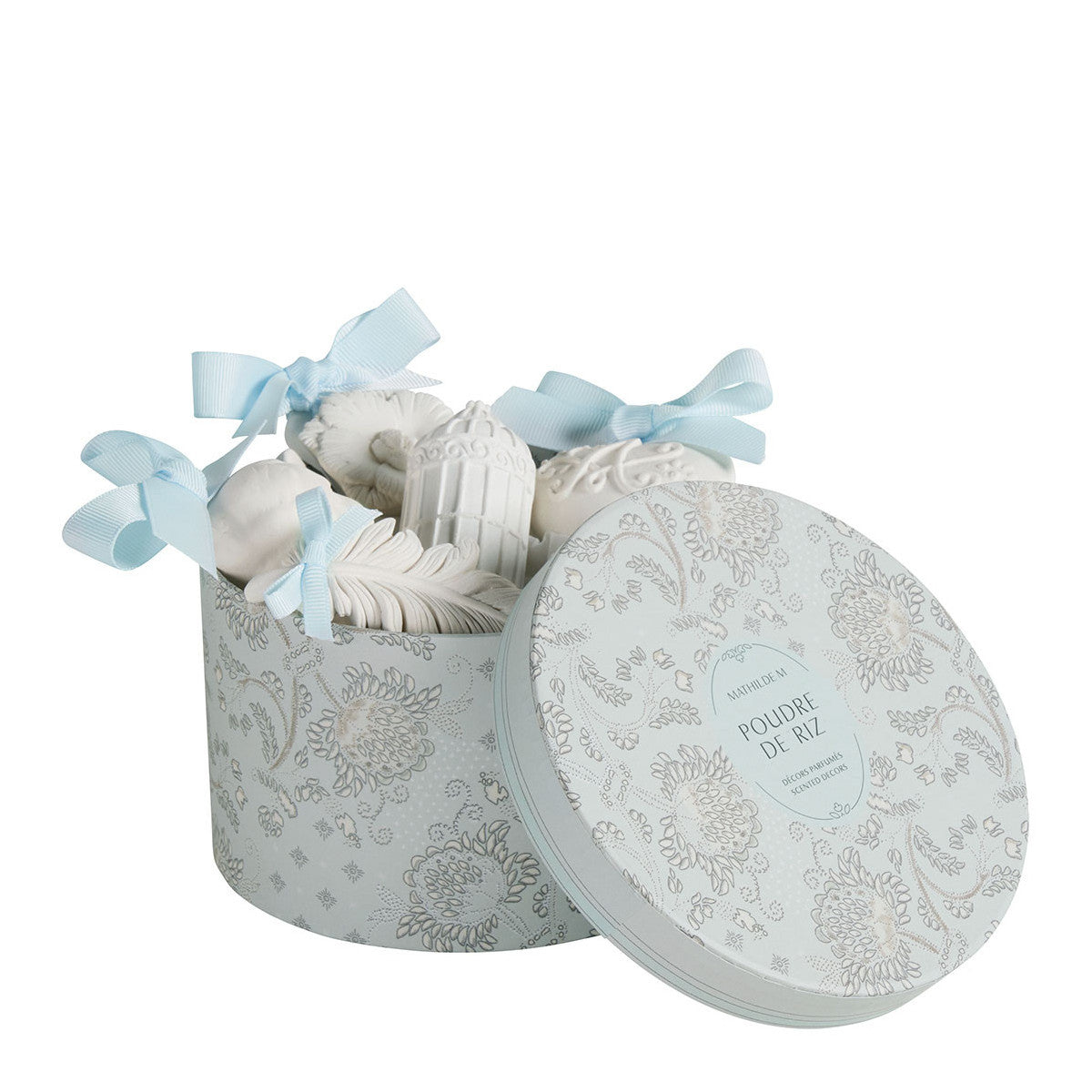 Scatola Floreale con Set di Gessetti Profumati Mathilde M.