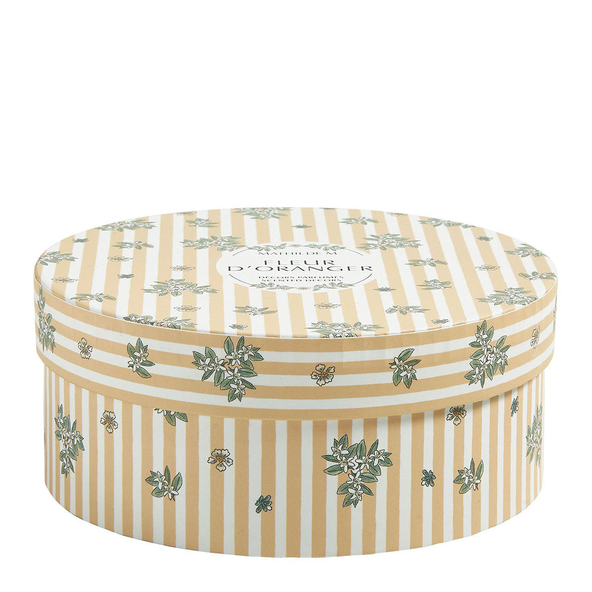 Scatola con Fiore Profumato in Gesso Mathilde M. – Fragranza Fleur d'Oranger