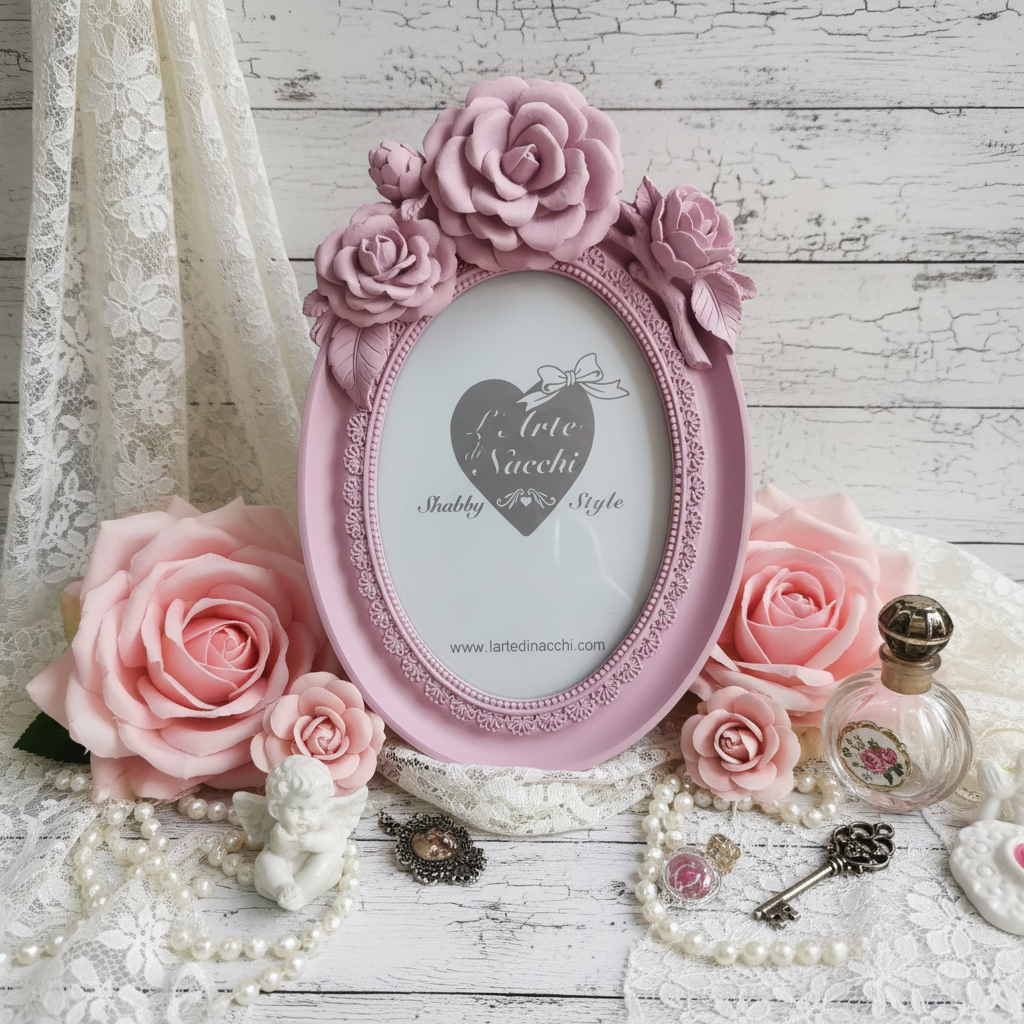 Cornice Rosa Shabby - 2