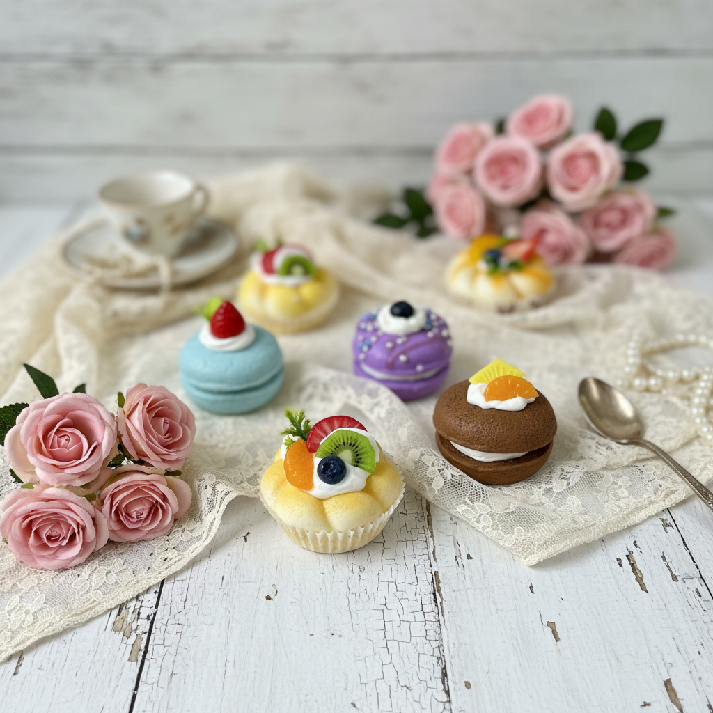 Dolcetto finto decorativo shabby chic 1