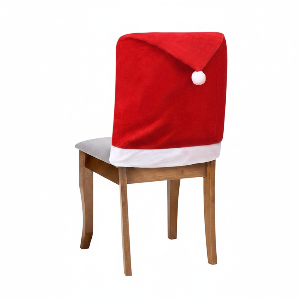 Coprisedia natalizio Babbo Natale rosso e bianco 50x70 cm