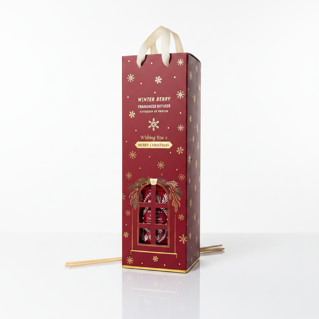 Diffusore Natalizio Frutti Rossi – confezione bordeaux