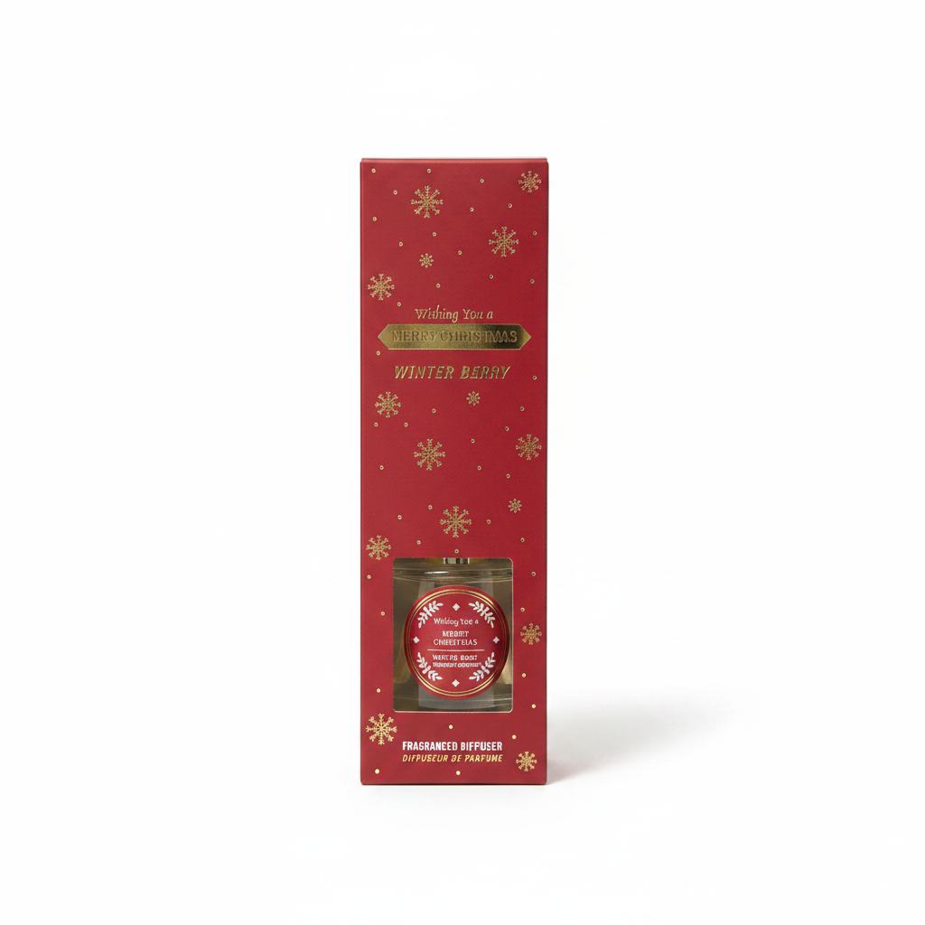 Diffusore Winter Berry – confezione rossa natalizia