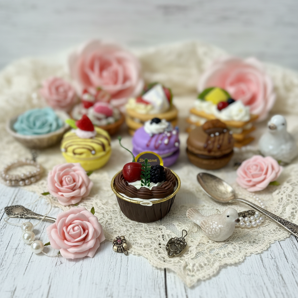 Dolcetto finto decorativo shabby chic 7