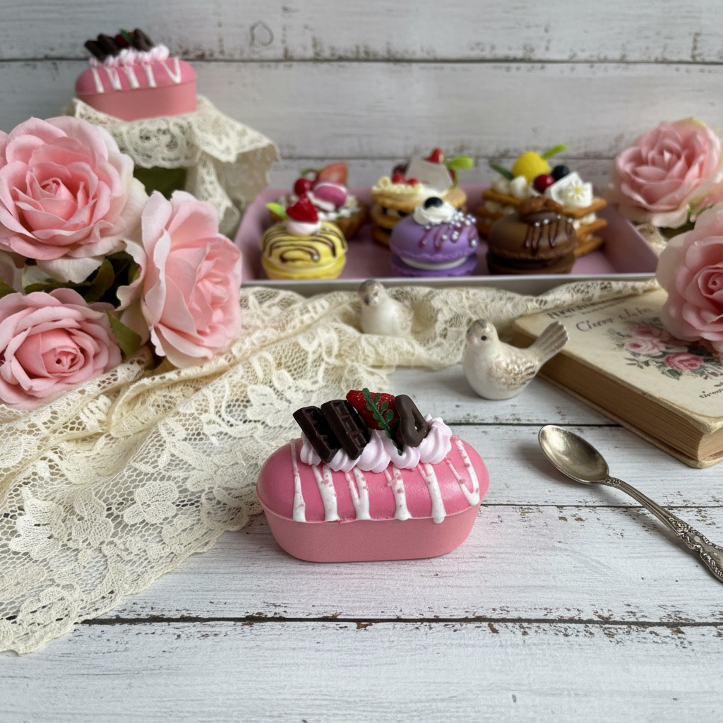 Dolcetto finto decorativo shabby chic 11