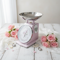 Bilancia vintage rosa shabby chic - L'Arte di Nacchi