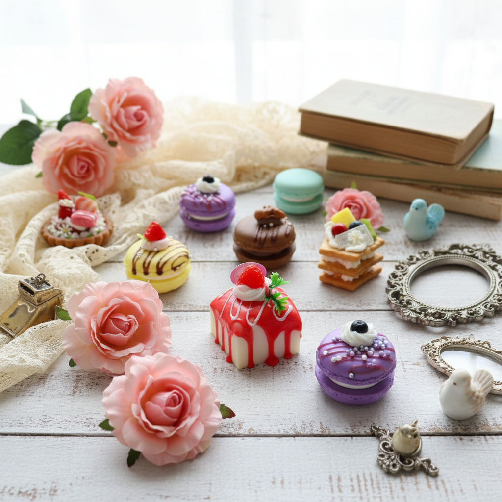 Dolcetto finto decorativo shabby chic 12