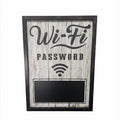 Lavagnetta Password WiFi – Decorazione da Parete in Legno