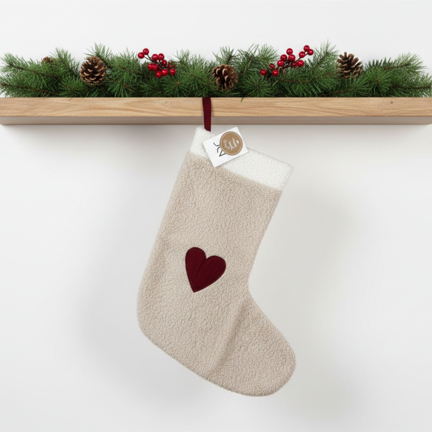Calza della Befana Cuore – 30x25 cm