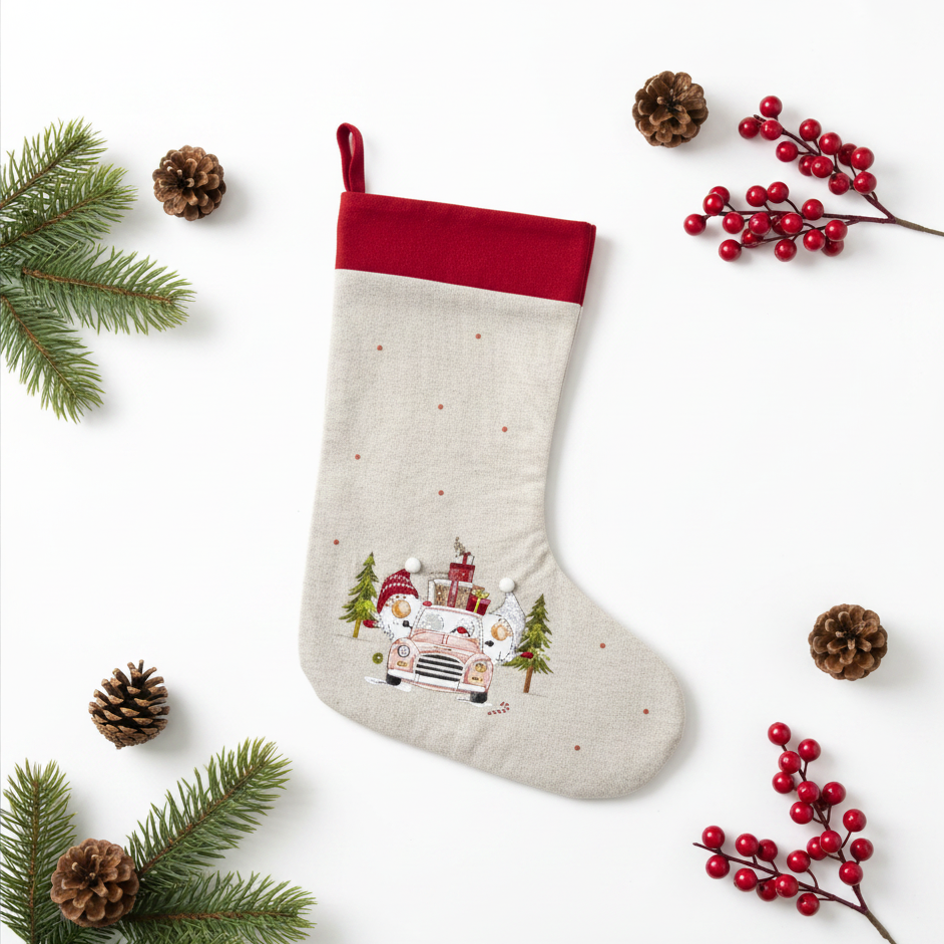 Calza della Befana Gnometti – 30x25 cm