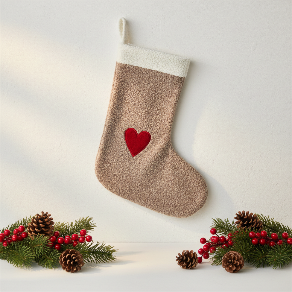 Calza della Befana Cuore – 30x25 cm