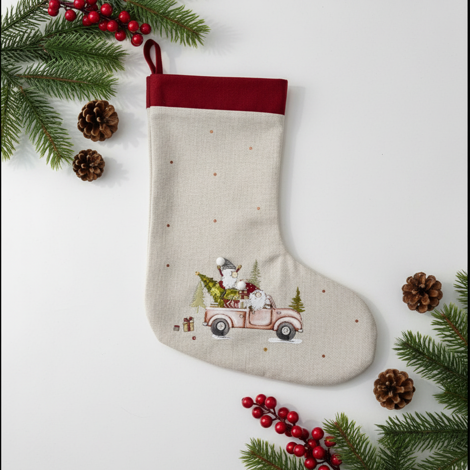 Calza della Befana Gnometti – 30x25 cm