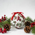 Palline di Natale in Confezione Regalo – Set da 6 con Scatola Decorata