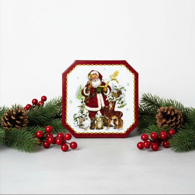 Palline di Natale in Confezione Regalo – Set da 6 con Scatola Decorata