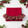 Runner di Velluto con Balza Scozzese – Collezione Natale