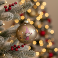Pallina Natale Vetro Femminuccia