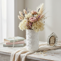 Vaso bianco shabby chic 1:1