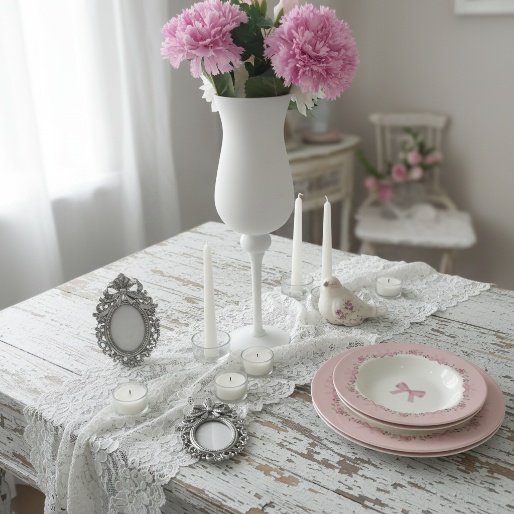 Vaso Shabby Chic - versione 4