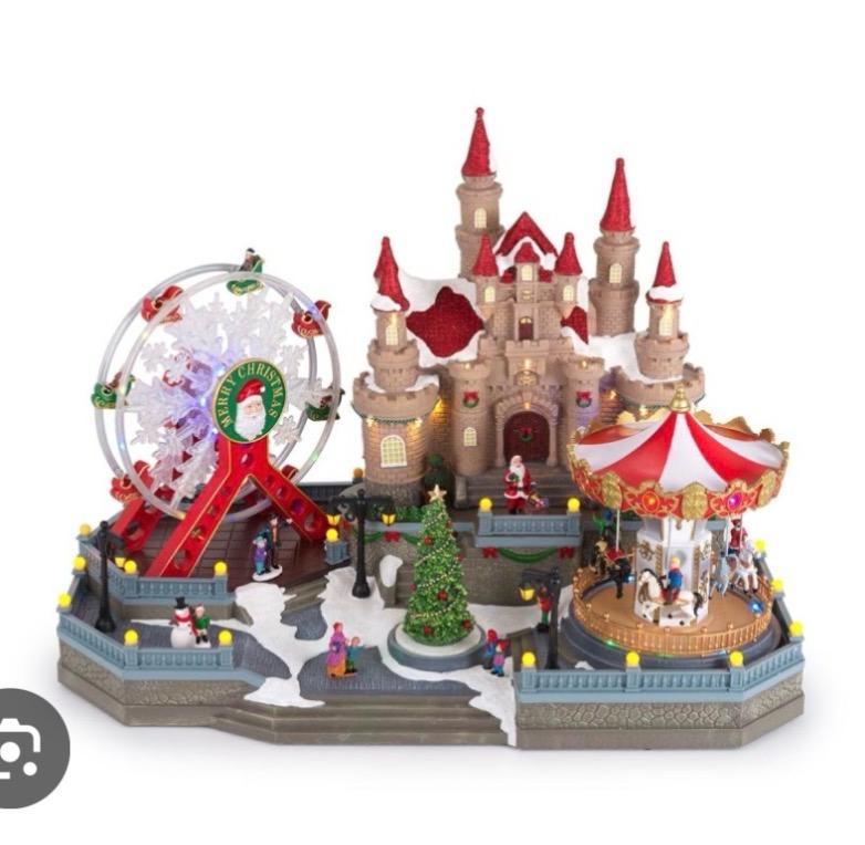 Villaggio Natalizio "Castello" 65x37x46