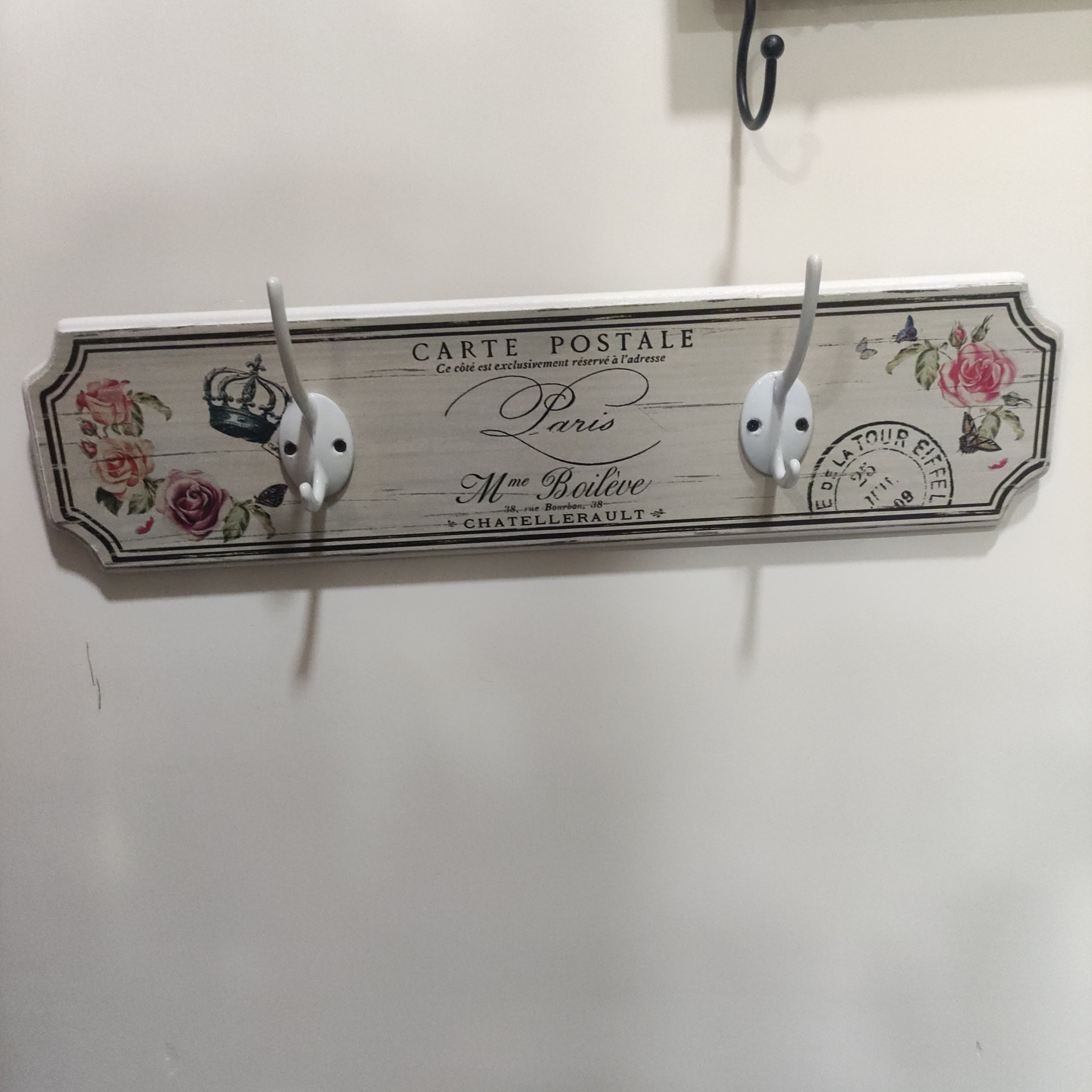 Appendino da Parete Decorativo – Stile Shabby & Industrial
