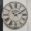 Orologio da Parete Hotel – Design Moderno in MDF, Ø 34 cm