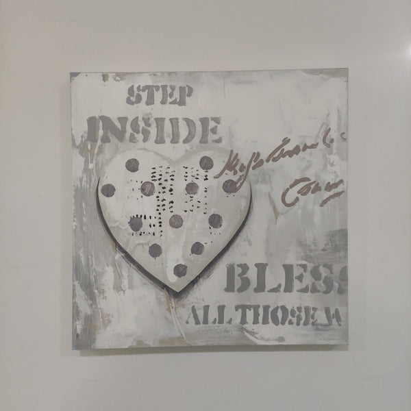 Tela Quadro shabby chic