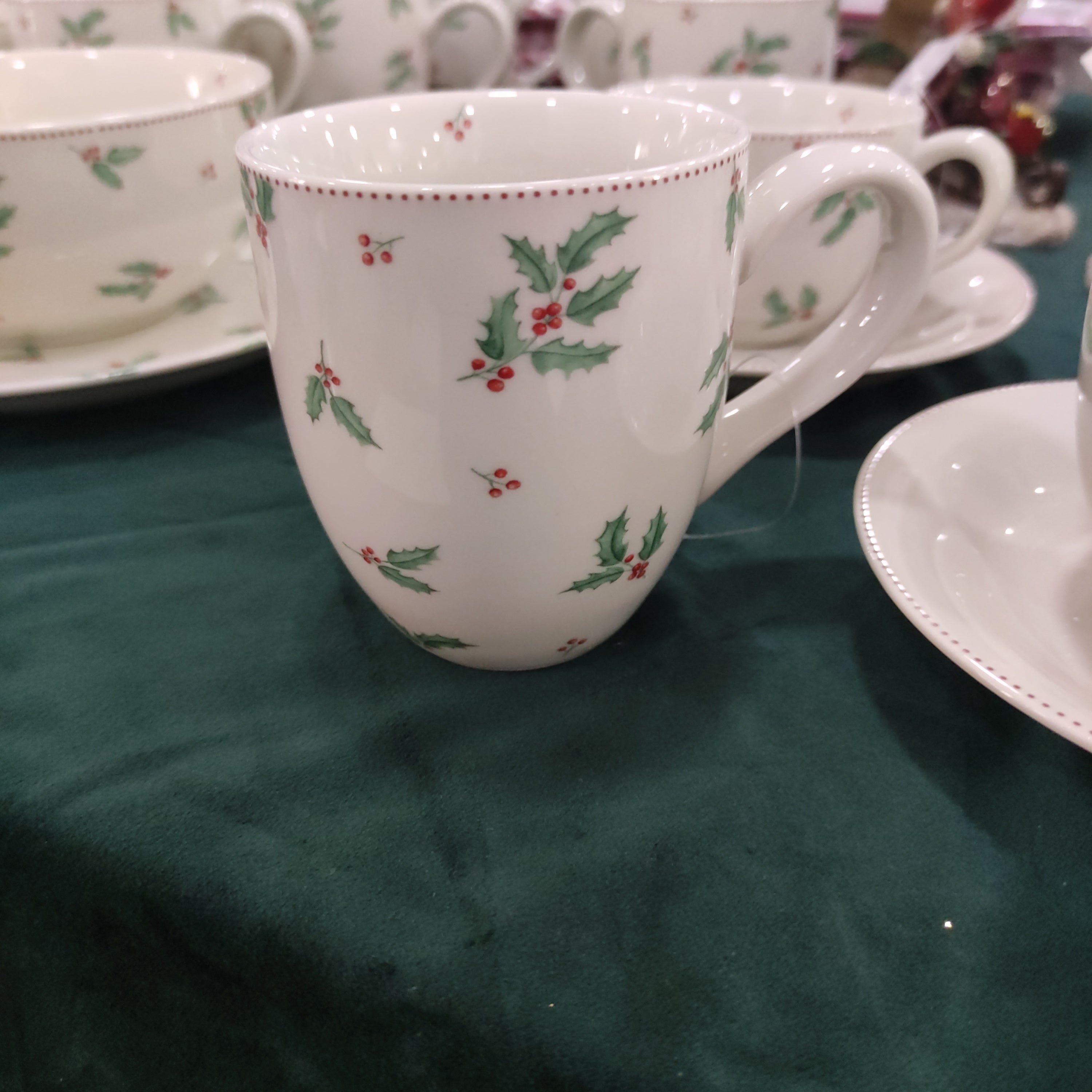 Set colazione natalizio "Agrifoglio"