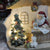 Decorazione natalizia Casetta con alberello