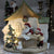 Decorazione natalizia Casetta con alberello