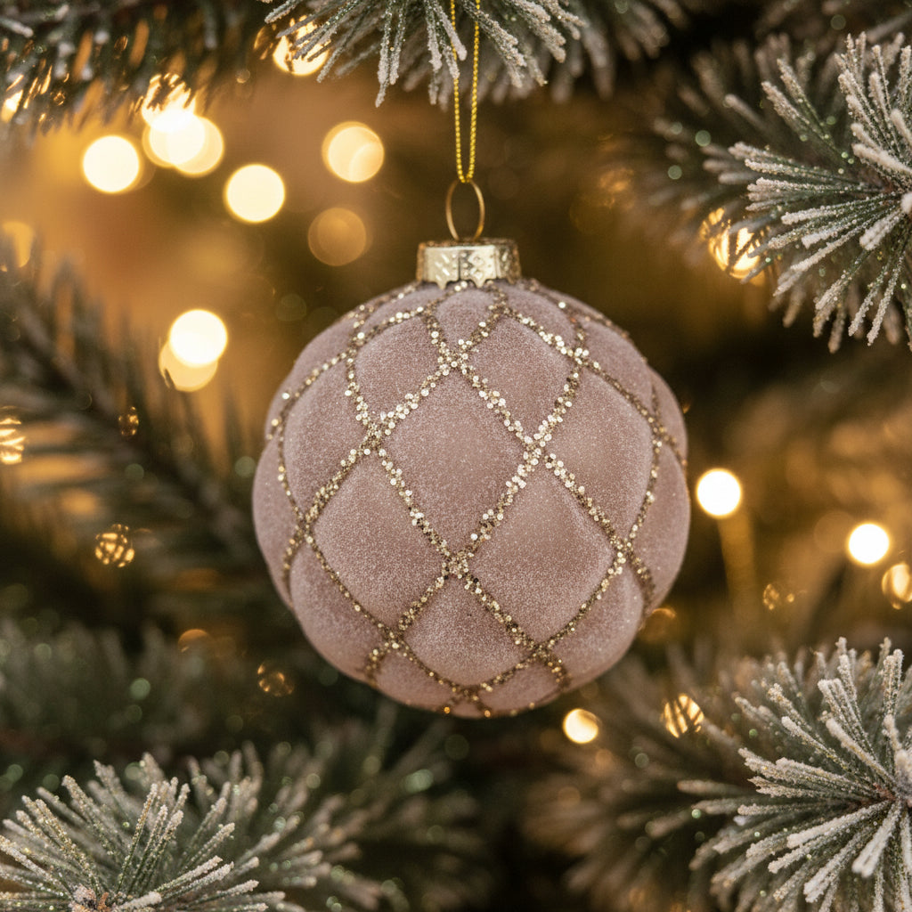Pallina di Natale in vetro