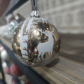 Pallina in vetro per albero di natale