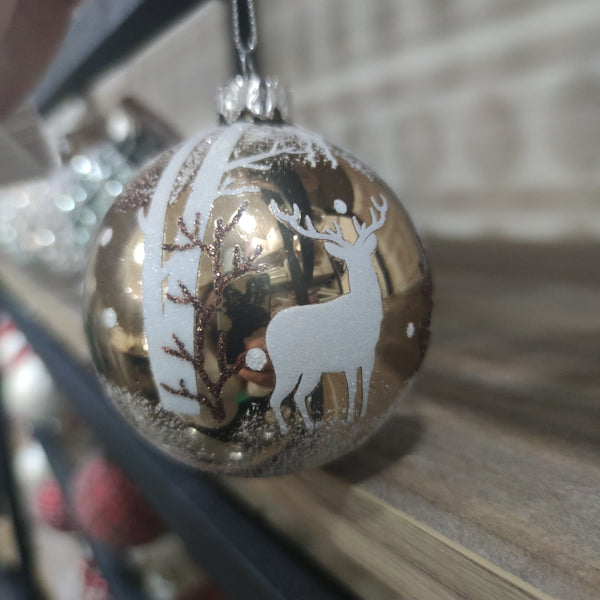 Pallina in vetro per albero di natale
