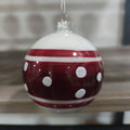 Pallina in vetro per albero di natale