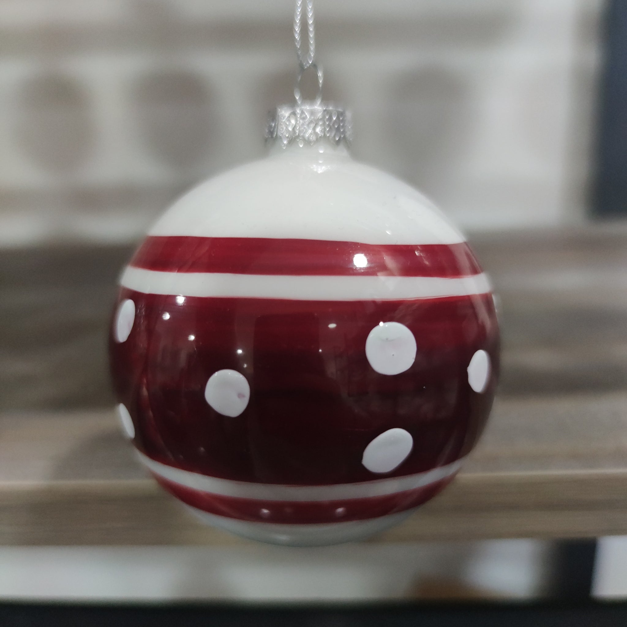 Pallina in vetro per albero di natale