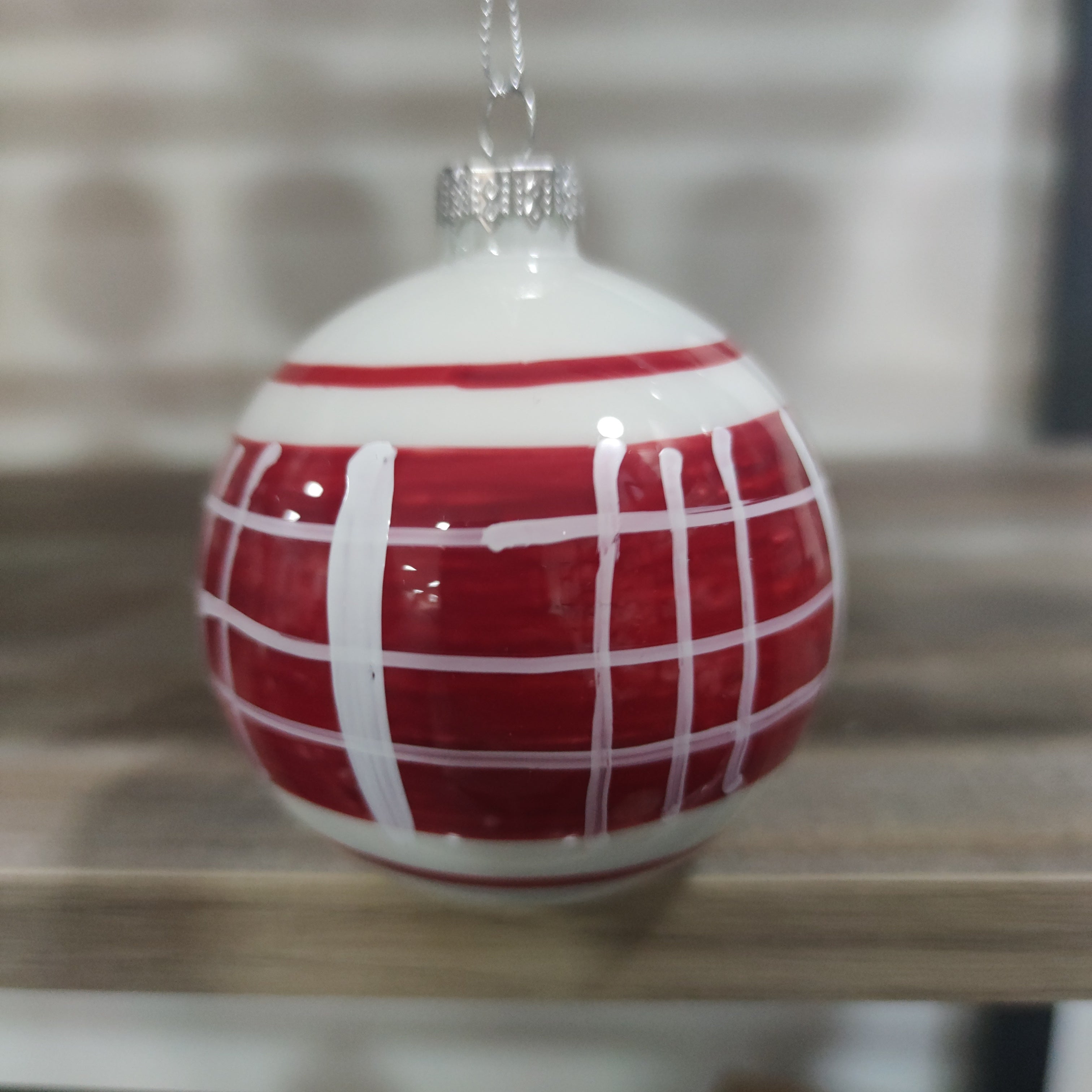 Pallina in vetro per albero di natale