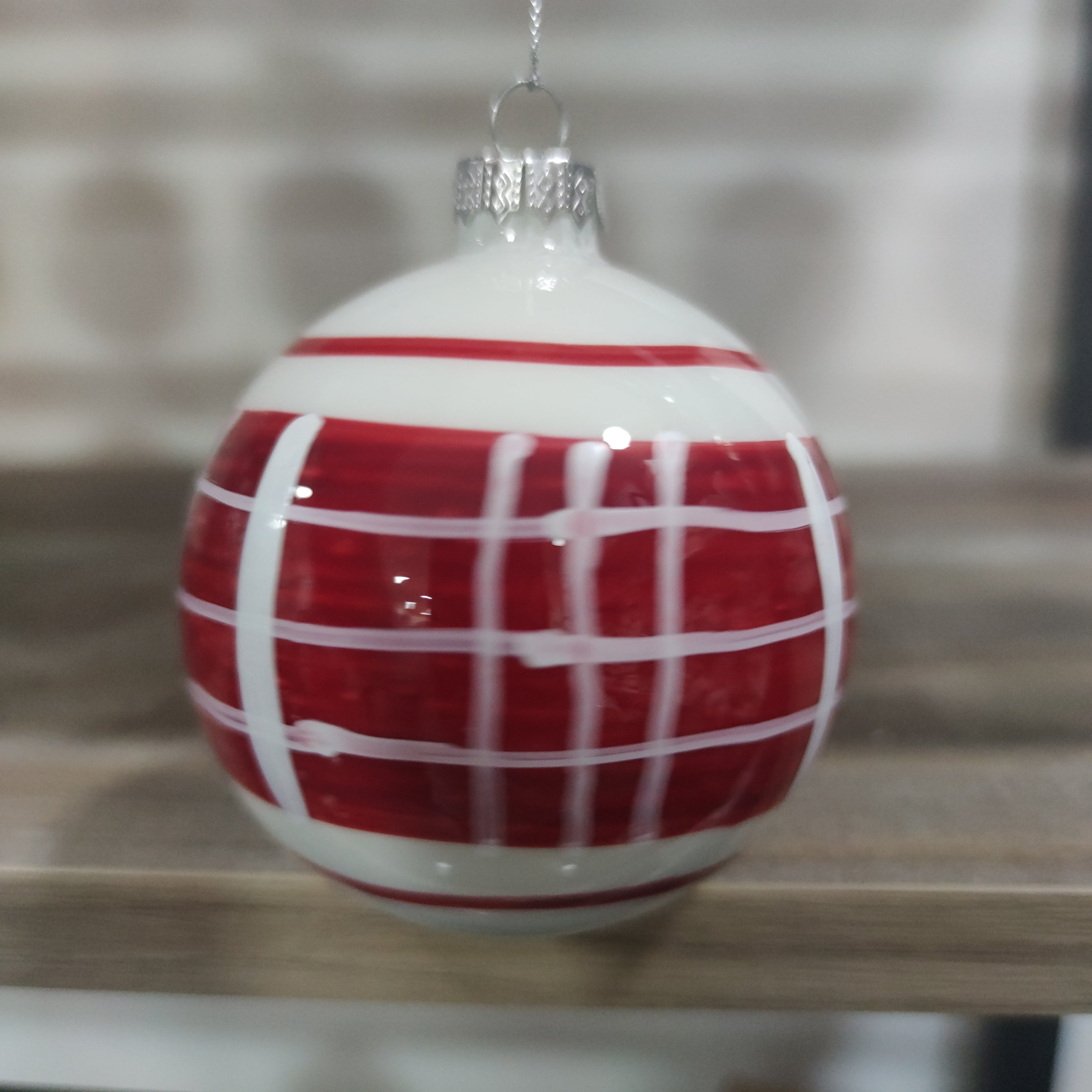 Pallina in vetro per albero di natale