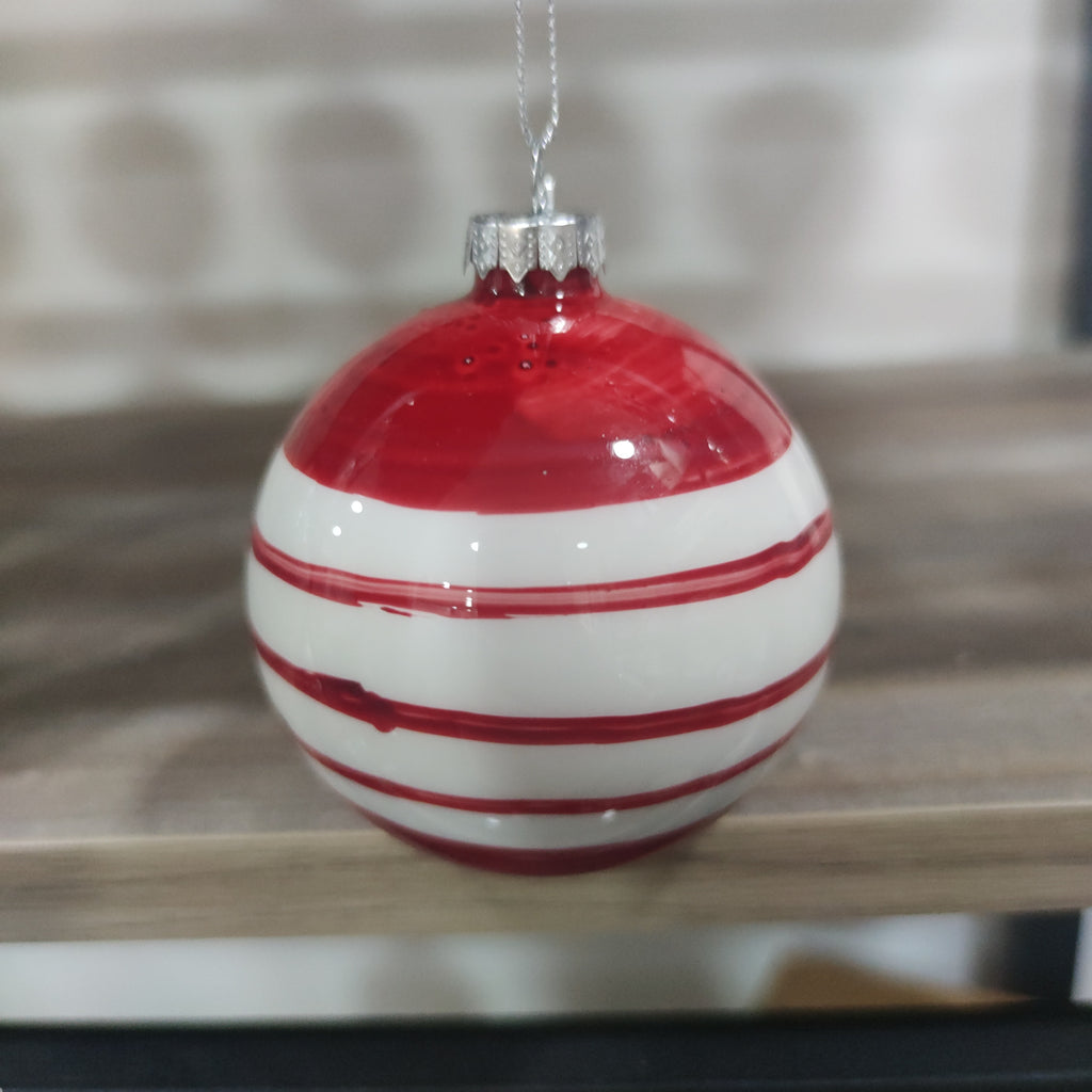Pallina in vetro per albero di natale