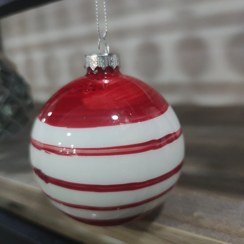 Pallina in vetro per albero di natale